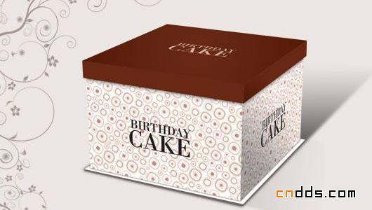 方蛋糕盒